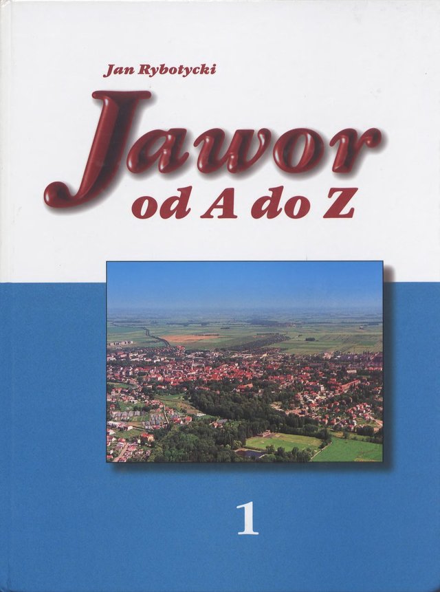 Okładka: Jawor od A do Z, tom I